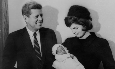John F Kennedy and his wife Jacqueline Kennedy