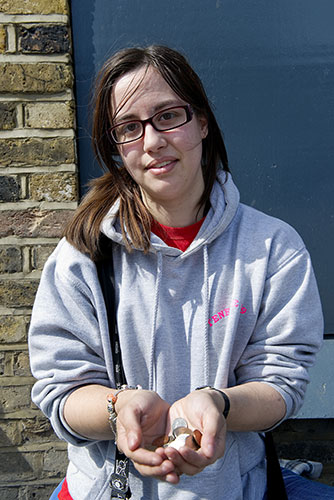 Do you carry cash?: Sarah Alexander