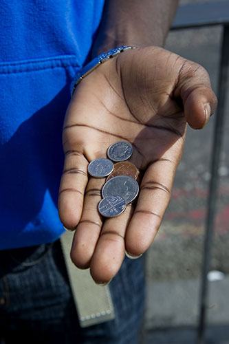 Do you carry cash?: Tayo Ogida,