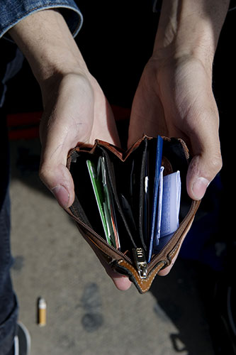 Do you carry cash?: Seb Berrios