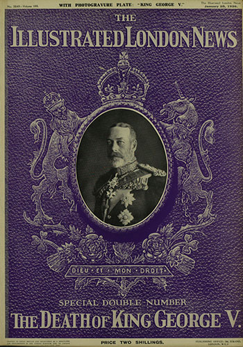 Illustrated London News: 5 Death of George V