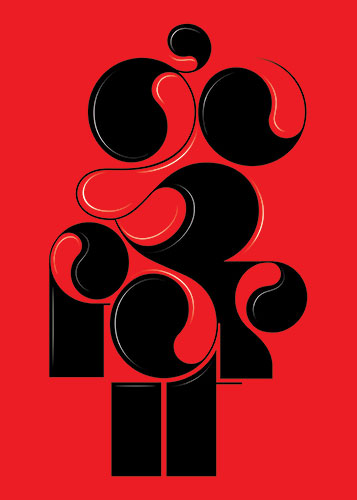 pick me up: Alex Trochut, Go For It, 2008