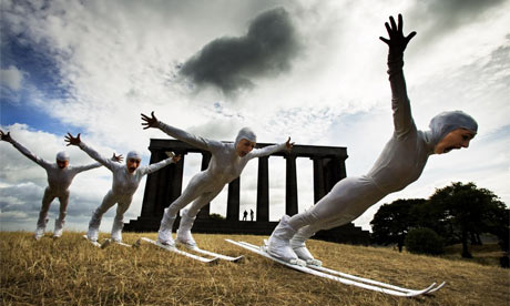 Summer skiing, Edinburgh fringe