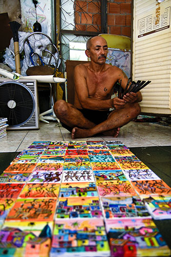 Te Vejo Maré: The artist Clemenildo at home 