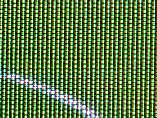 In Pictures: Pattern: Football pitch on tv close-up