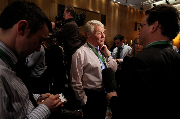 Election debate: Former leader of the Liberal Democrats Paddy Ashdown