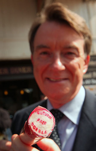 2010 election: 15 April: Business Secretary Lord Mandelson