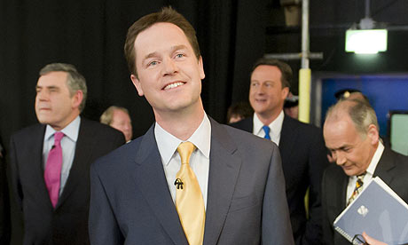david cameron funny. Clegg and David Cameron: