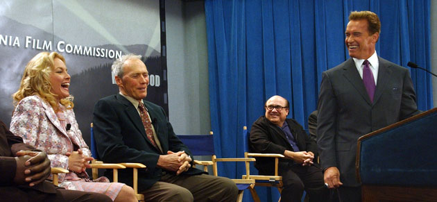 Clint Eastwood at 80: Clint Eastwood with Arnold Schwarzenegger