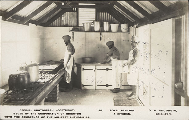 Brighton Royal Pavilion: Brighton Royal Pavilion as first world war hospital for Indian soldiers.