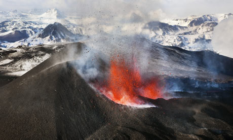 iceland volcano lightning wallpaper. above Iceland volcano