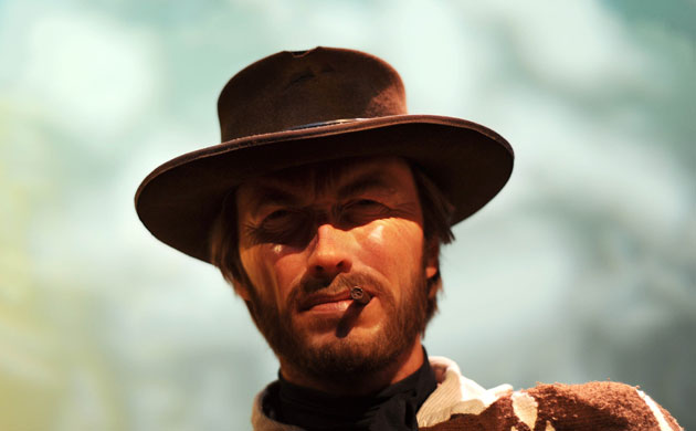 Clint Eastwood at 80: A wax figure of actor Clint Eastwood 