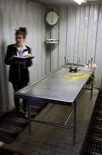 Christoph Buchel Tramway gallery exhibit 