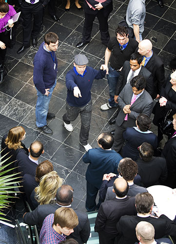David Cameron: Stage management at the Kennington Park Business Centre