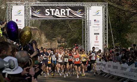 brighton marathon photos