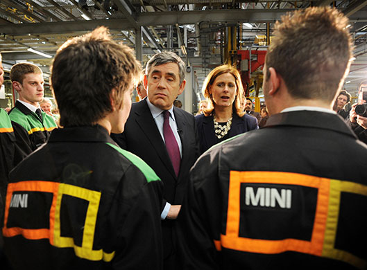 election week 3: Gordon Brown visits Cowley 