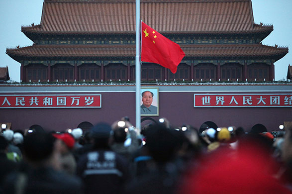 china quake mourning: China Mourns Qinghai Quake Victims