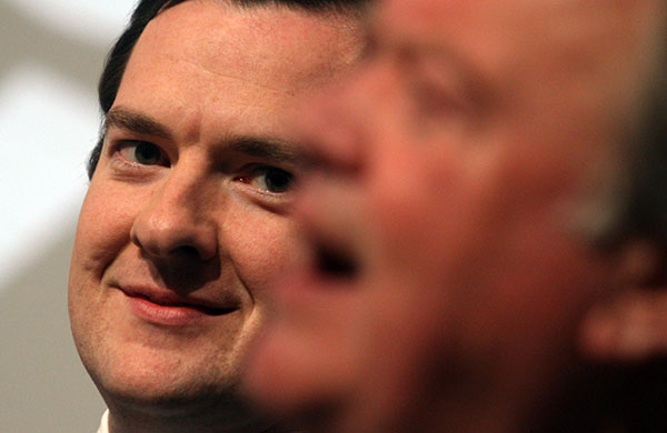 election week 3: George Osborne listens to Ken Clarke