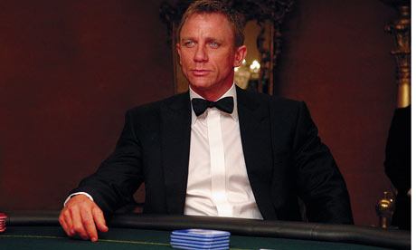 daniel craig casino royale. Daniel Craig as James Bond in