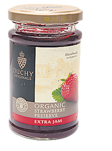 The test … Strawberry jam: Duchy Originals Strawberry jam