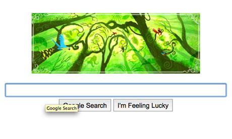 Google Doodle Earth Day