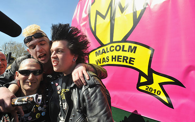 McLaren Funeral: Malcolm McLaren Funeral
