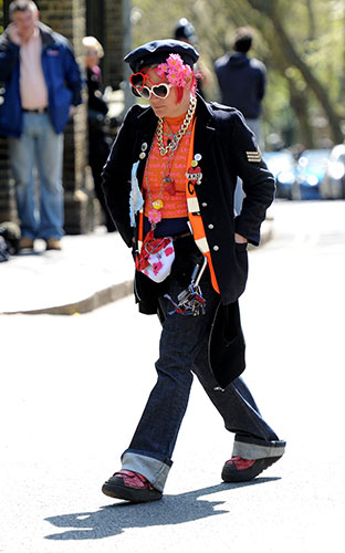 Malcolm McLaren's funeral: Malcolm McLaren Funeral