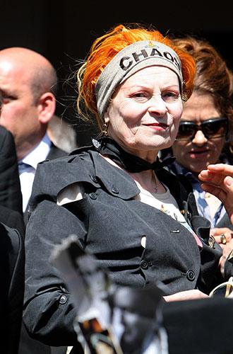 Malcolm McLaren's funeral: Malcolm McLaren's funeral