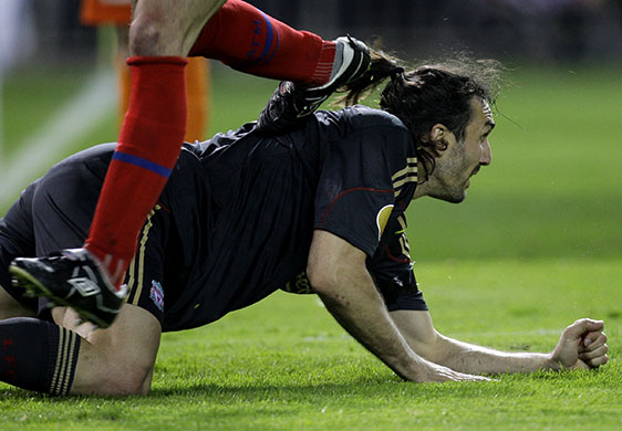 football: Sotiris Kyrgiakos