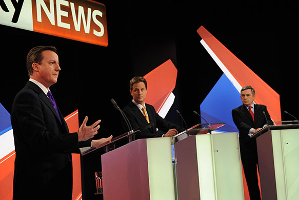 PM's TV debate : Second Prime Ministerial TV debate in Bristol 