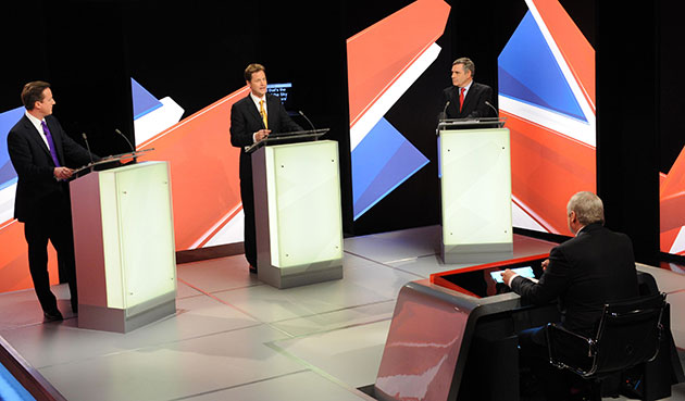 PM's TV debate : Second Prime Ministerial TV debate in Bristol 