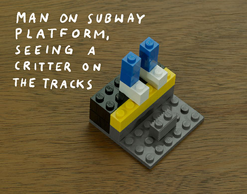I Lego NY: A Christoph Niemann lego illustration
