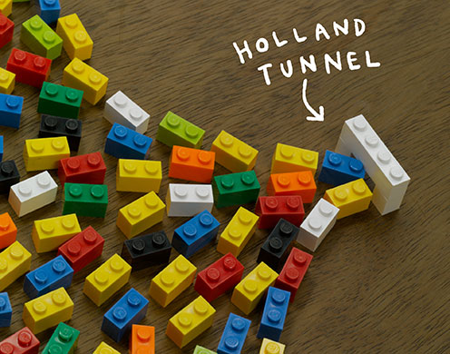 I Lego NY: A Christoph Niemann lego illustration