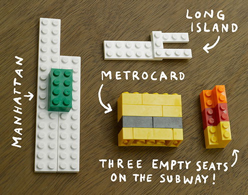 I Lego NY: A Christoph Niemann lego illustration