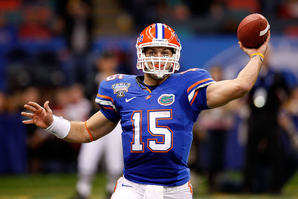 2010 NFL Draft: Tim Tebow is selected by the Denver in the 2010 NFL Draft