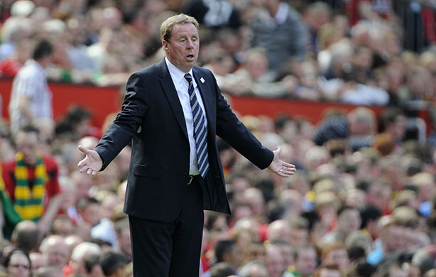 United v Spurs: Harry Redknapp urges his team on