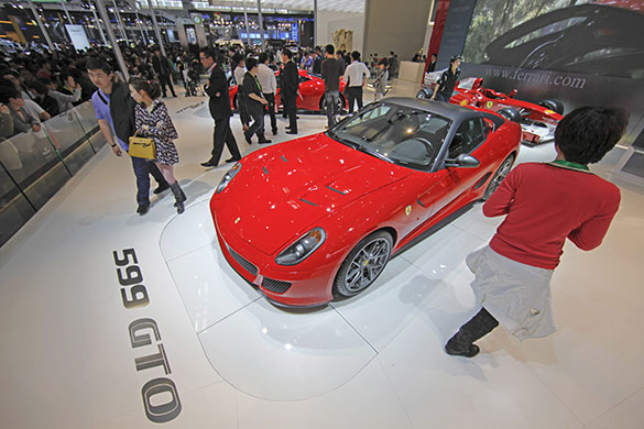 Beijing car show: The new Ferrari 599 GTO