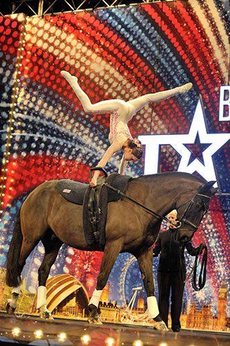 24 April 2010: Britain's Got Talent - Horse Gym
