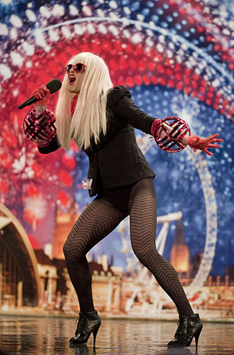 24 April 2010: Britain's Got Talent - Maxxie - Lady Gaga