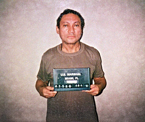 Manuel Noriega: 1990: Panamian general Manuel Antonio Noriega