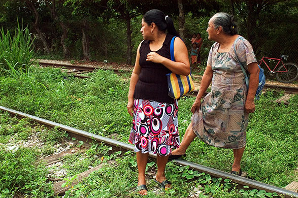 migrants in mexico: migrants on the move in mexico