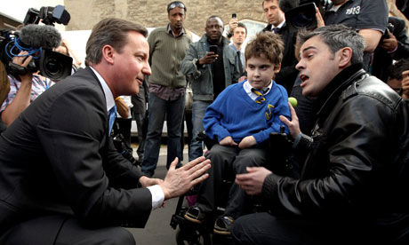 David Cameron heckled by parent over special education | Politics ...