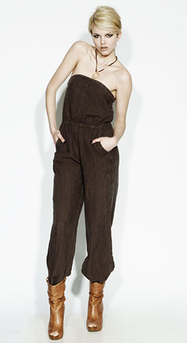Line-up: jumpsuits: Strapless Jumpsuit