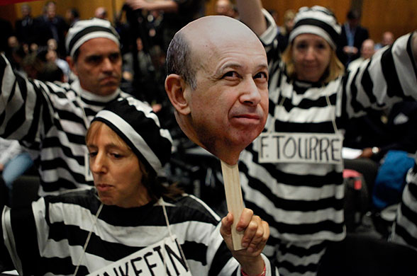 24 hours in pictures: Washington, US: Demonstrators from Code Pink for Peace