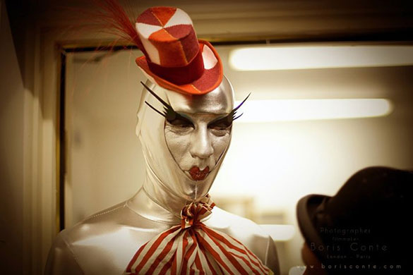 London Burlesque Week: Hamburg’s extraterrestrial Hedo Luxe puckers up