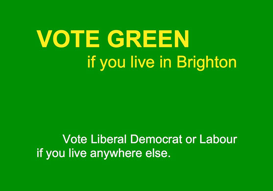 Reader political posters: Daniel Gosling