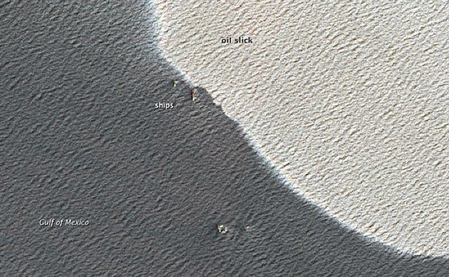 Oil spill: Deepwater Horizon oil rig spill in Gulf of Mexico