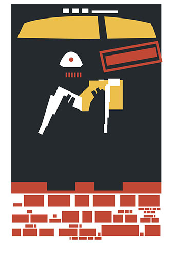 blanka: One of John Taylor's Film the Blanks posters