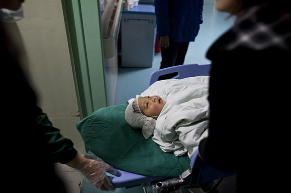China school violence: A child who was attacked at the Zhongxin Kindergarten is transferred