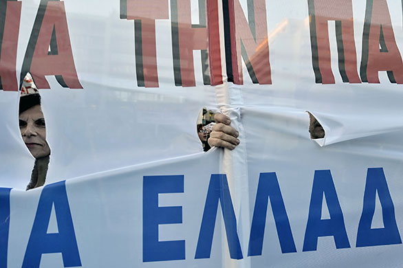 Greece protests: Unions staged demonstrations to protest the new austerity measures